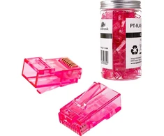 „Spacetronik“ RJ45 praėjimo kištukas cat6 UTP PT-RJ456UPK-1 100 vnt.