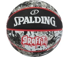 KREPŠINIO KAMUOLYS SPALDING Raudonas GRAFFITI 7 DYDIS