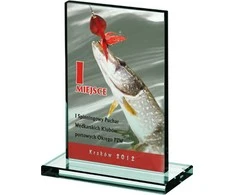 Stiklo trofėjus su spalvinga Luxorjet stiklo trofėjus su spalvinga Luxorjet Trophy