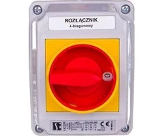 Spamel kameros jungtis 0-1 4P 32A korpuse (ŁK32R-2.8210OB2ZC)