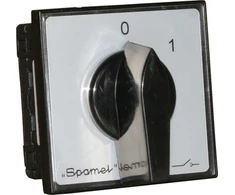 Spamel Kameros jungtis, sumontuota prie darbastalio komutatoriaus 1-0-2 (3 - Polar) - SK40- 3.8380P03
