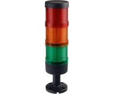 Spamel KOLU.SYGN.70MM,KOMPL,LED,RD/YL/GR.24VDC