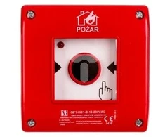 Spamel Kontaktai 1Z + LED 230V AC (OP1-W01-B\ 10- 230)