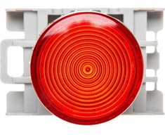 Spamel Signalinė lemputė 22mm raudona 24V AC / DC (SP22- LC- 24- LEDAC / DC)