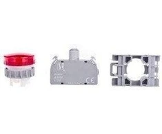 Spamel Signalinė lemputė 22 mm raudona (SP22- LC- LED- UNIAC / DC)