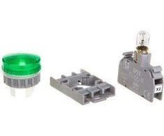 Spamel Signalinės lempos 22 mm žalios (SP22- LZ- 230- BA9S.)