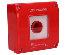 Spamel OA2-W01-LPC-230 Raudona indikatoriaus lemputė raudoname korpuse OA2 OA2-W01-LPC-230