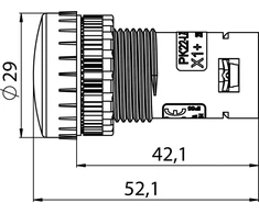 Spamel LED-230V (PK22- LC- 230- LED- AC)