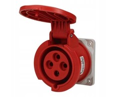 Spamel Tiesus skydo lizdas 32A 4P 400V IP54 SP23372