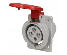 Spamel Kampinis skydelio lizdas 16A 5P 400V IP54 SP23331