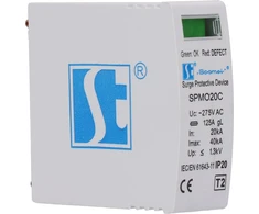 Spamel SPMO20C Varistoriaus viršįtampio ribotuvų modulis 2 tipo (C klasė) SPMO20C