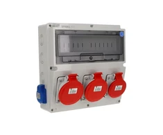Spamel Paskirstymo dėžė 2x5x32A 5x16A 2x3x16A INA=32A IP54 SB-147505-S0050-54