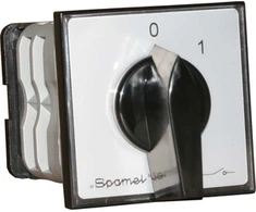 Spamel L-0-P 63A posūkio keitimo jungiklis, sumontuotas į darbastalį - ŁK63-3.8368P03
