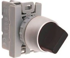 Spamel Valdymo mygtukas 22mm juodas 2Z be grįžimo (SP22-P.CZ-20)