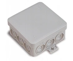 Spamel 3052 Sieninė jungiamoji dėžutė IP54 85 x 85 x 40 mm E113 3052