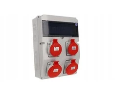 Spamel Paskirstymo skydas 2x5x32A 2x5x16A INA=32A IP54 SB-129206-S0030-54