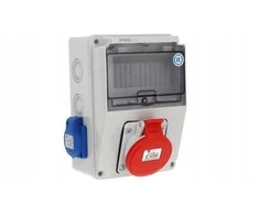 Spamel Paskirstymo skydas 5x16A 2x3x16A INA=32A IP54 SB-074605-S0050-54