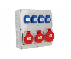 Spamel Paskirstymo skydas 5x32A 2x5x16A 4x3x16A INA=32A IP54 SB-007005-S0050-54