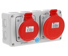 Spamel Skirstomoji skydinė 5x32A 5x16A INA=32A IP54 SB-002005-S0040-54