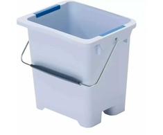 Inventoriaus kibiras, Vileda UltraSpeed Pro, 46,8x37,8x48,6 cm, 10 l, pilkas, rPP/PP, su rankena