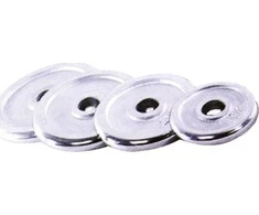 Spartan Chromatinės pratybų plokštės 2x1,25 kg SPARTAN