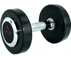 Spartan Gumuotas hantelis 17,5kg SPARTAN