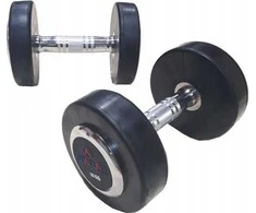 Spartan Gumuoti hanteliai 1x5 kg