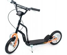 Spartan Motoroleris Sport Premium Motoroleris su 12 colių guminiais ratais