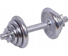 Spartan Rinkinys – chromuota štanga + lėkštės 2 x 2,5kg 2 x 1,25 kg SPARTAN