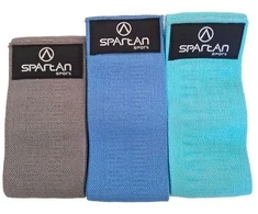 Spartan Rinkinys Guminės Pasipriešinimo Juostos Treniruotėms Mini Pratimams Tvirtos 3 vnt. (Spa_2920)