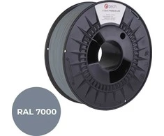 Filament 3D C-TECH PREMIUM LINE PLA RAL7000 1,75mm 1kg Squirrel pilkas