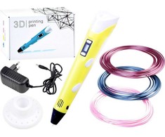Jokomisiada 3D rašiklio Magic Pen 3D + užpildymas