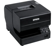 Spausdintuvas Epson TM-J7200 301 W/O MICR BLK PSU/EU BLK USB B LAN FULL CUT PS-180 IN