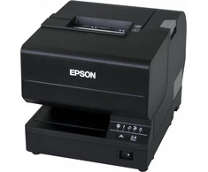 Spausdintuvas Epson TM-J7200 301 W/O MICR BLK PSU/EU BLK USB B LAN FULL CUT PS-180 IN