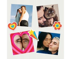 „Polaroid“ – „Hi-Print 3x3“ kišeninis spausdintuvas + 60 lapų