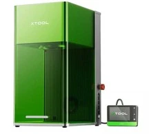 Spausdintuvas „xTool F1 Ultra 2in1“ – 20 W šviesolaidinis ir diodinis lazerinis graviravimo įrenginys – su konvejerio juosta