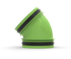 Duco Connection piece 45° with joint D160/D160 (M/M)DUCO