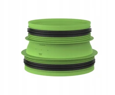 Duco Connection piece with joint D180-D160 (M/M)DUCO