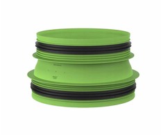 Duco Connection piece with joint D200-D180 (M/M)DUCO