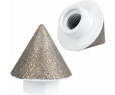 Grąžtas WAART DEIMANTINIS KŪGINIS FREZAS 2-38mm x M14