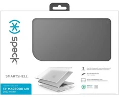 Speck SmartShell – dėklas, skirtas MacBook Air 13,6 M4 (2025) / M3 (2024) / M2 (2022) (Obsidian)
