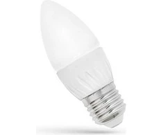 Lemputė Spectrum LED, B35, E27, 6W, 520LM, 3000K