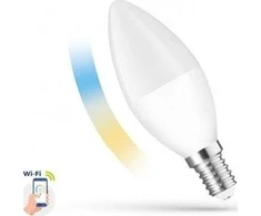 Spectrum IŠMANIOJI LED LEMPA, B38, SMART WIFI, 5W, E14, CCT+DIM, FR