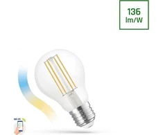 Spectrum IŠMANIOJI LED LEMPA, SMART WIFI, A60, 5W, E27, CCT+DIM, CL