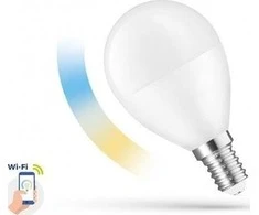 Spectrum IŠMANIOJI LED LEMPA, P45, SMART WIFI, 5W, E14, CCT+DIM, FR