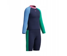 Speedo Dziecięcy Maudymosi kostiumėlis L/S CLRBLK RASH &amp; JMR SET