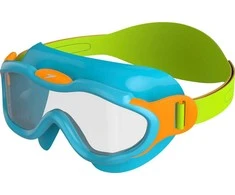Speedo plaukimo akiniai/kaukė Junior Sea Squad kaukė Mėlyna/oranžinė