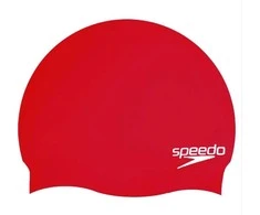 Speedo Plaukimo kepuraitė JUNIOR PLAIN MOULDED raudona Speedo