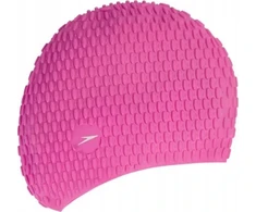 Speedo Plaukimo kepurė silikoninė BUBBLE CAP AU Rožinis/PURPLE
