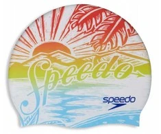 Speedo Plaukimo kepurė silikoninė SLOGAN PRT CAP AU/AF/AM